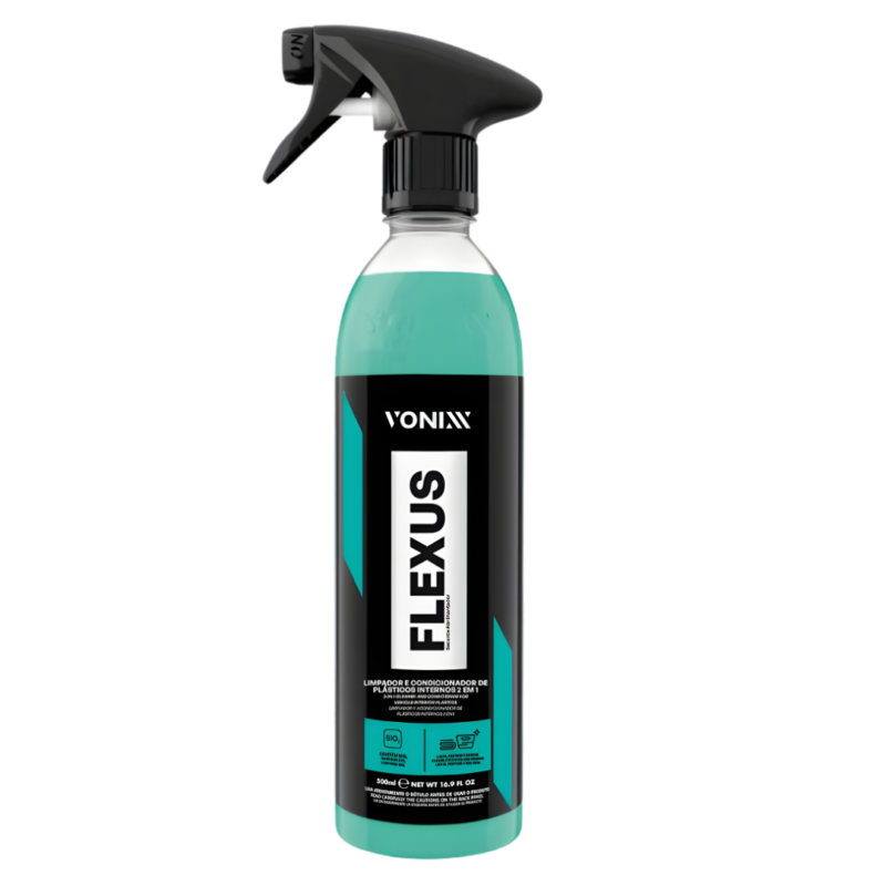 FLEXUS – Limpiador y Acondicionador De Plásticos 500 ML