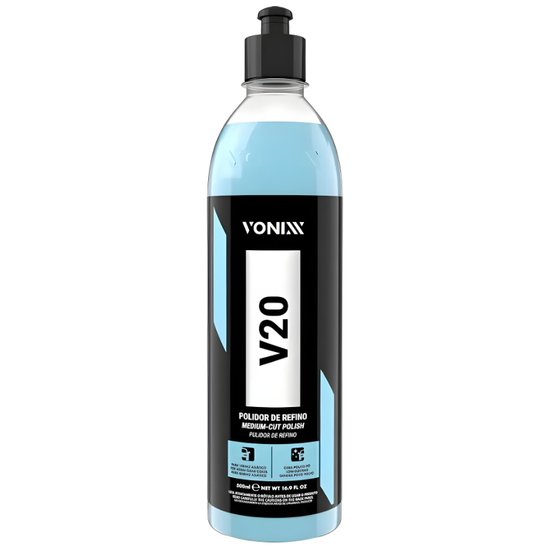V20- Pulimento de Corte Medio Lacas Blandas 500 ml